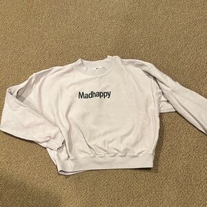 Madhappy beige Crewneck Sweatshirt